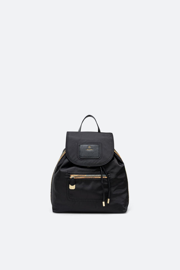Black Technical Fabric Backpack Planetarium Classic