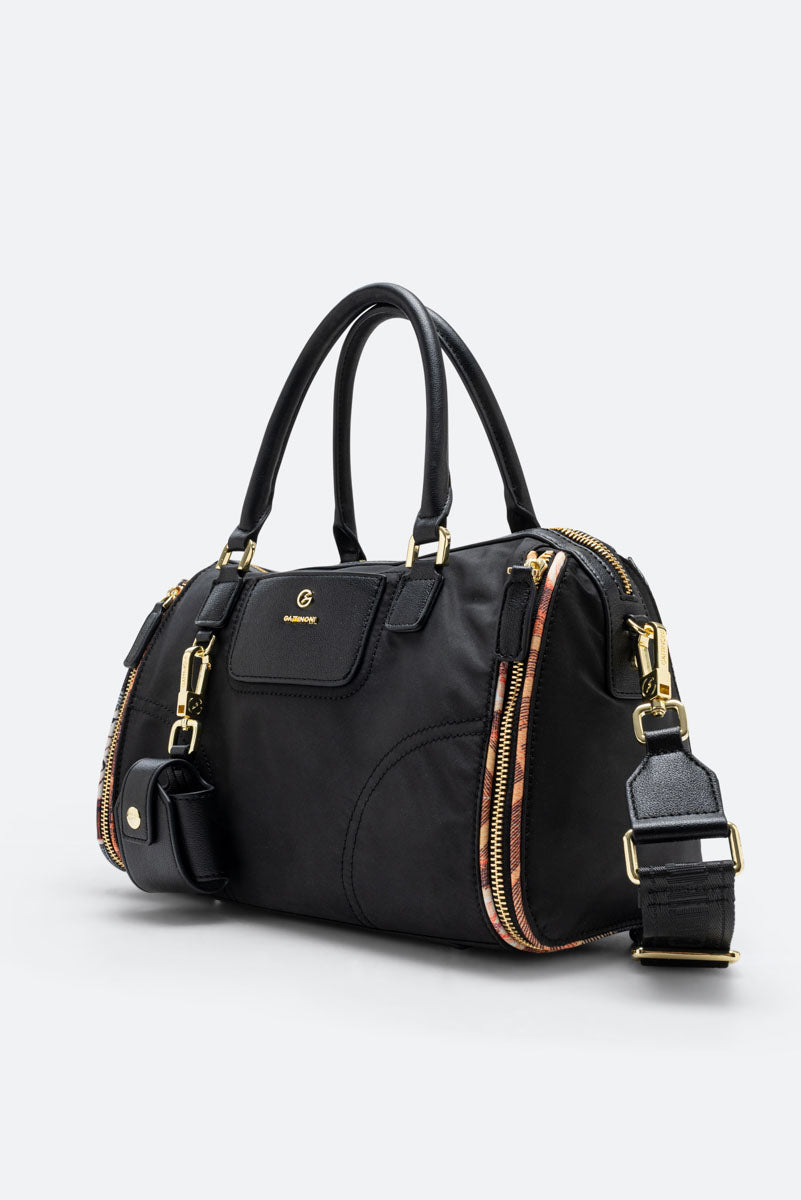 Colorsoul Nylon Bag in Black