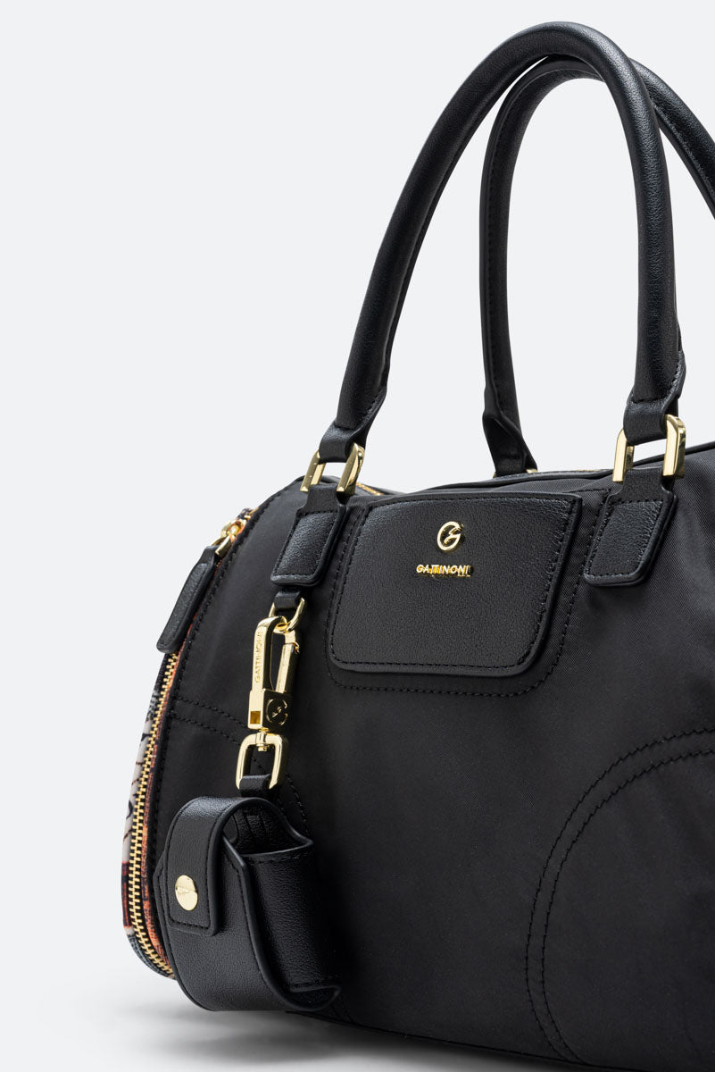 Colorsoul Nylon Bag in Black