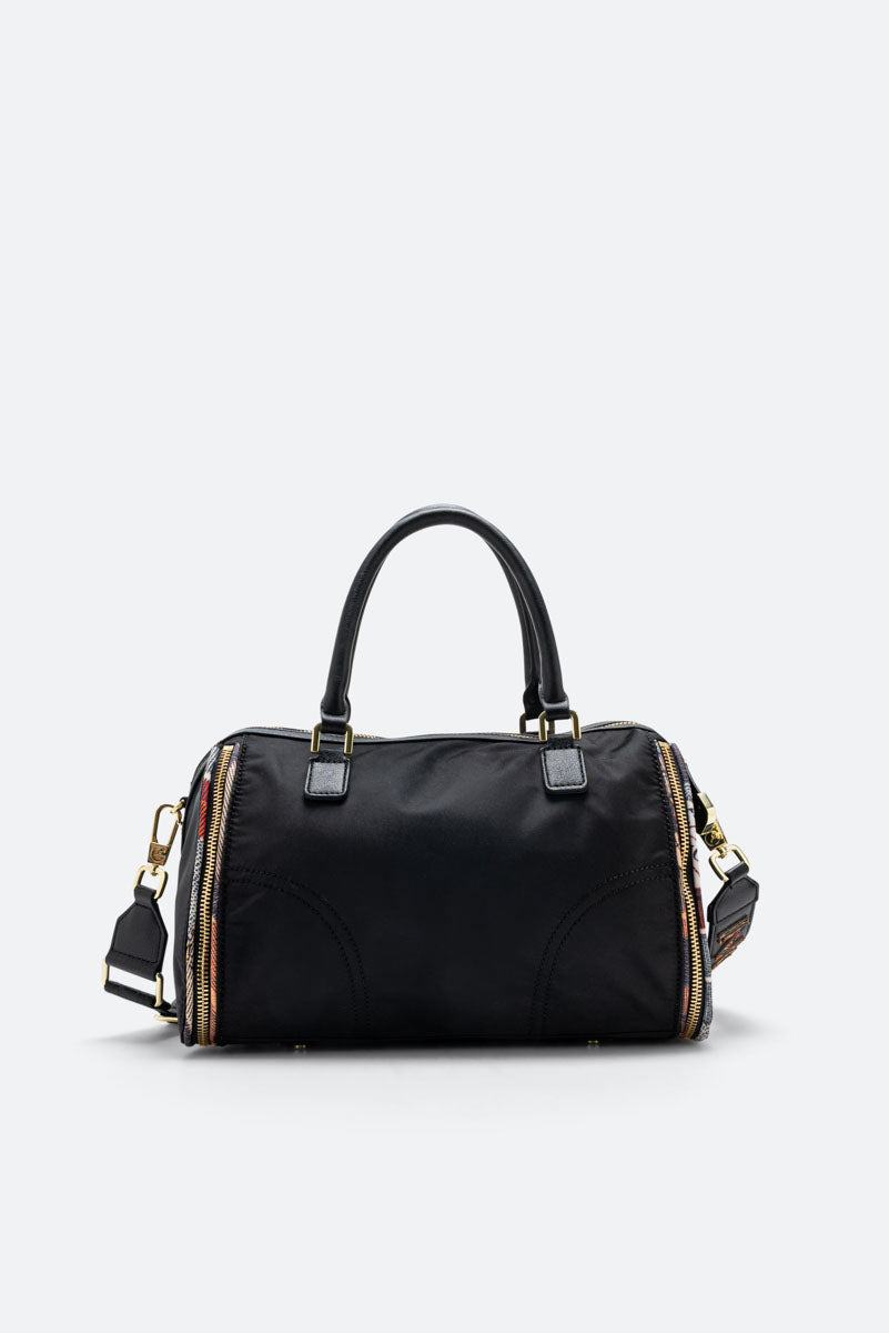 Colorsoul Nylon Bag in Black