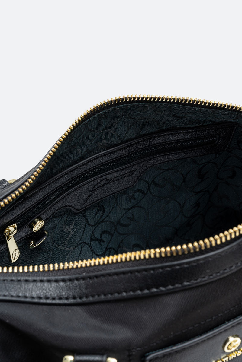 Colorsoul Nylon Tas in Zwart