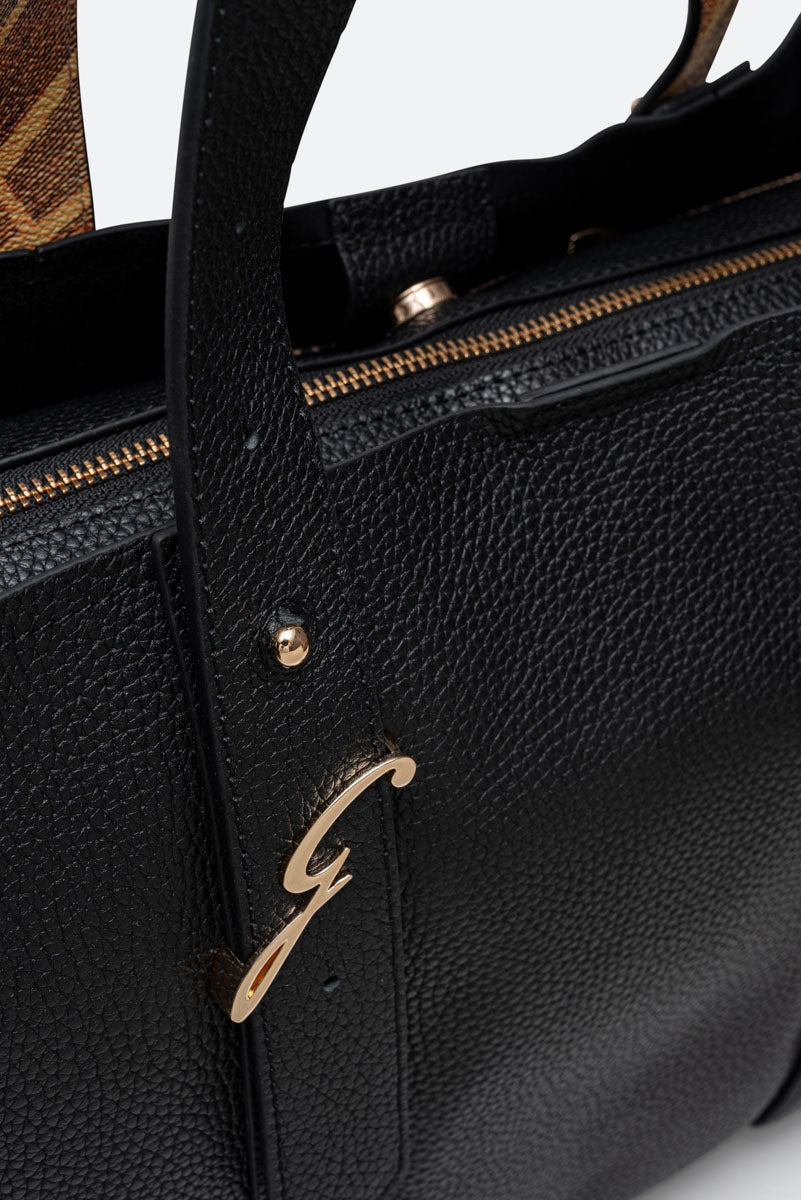 Hellen Black Shoulder Bag