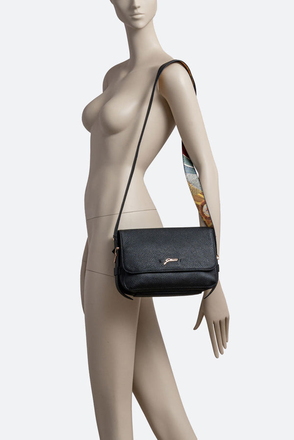 Hellen Black Shoulder Bag