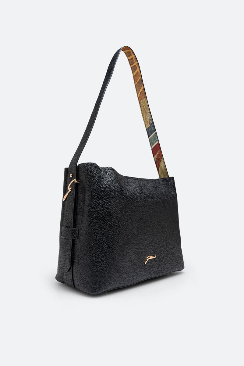 Hellen Black Shoulder Bag