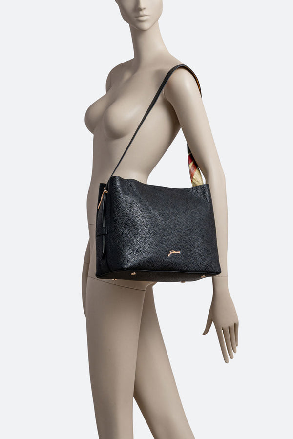 Hellen Black Shoulder Bag