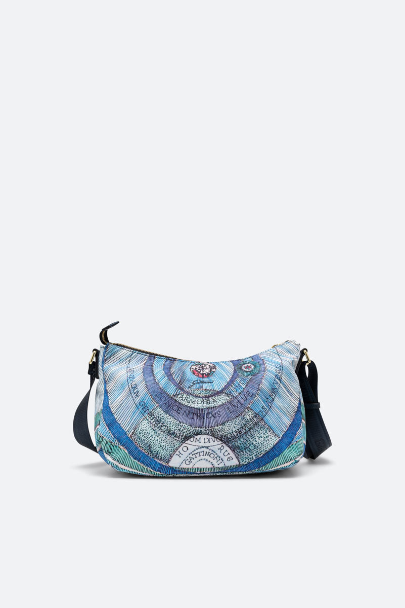 Maya Shoulder Bag Aquamarine-Blue