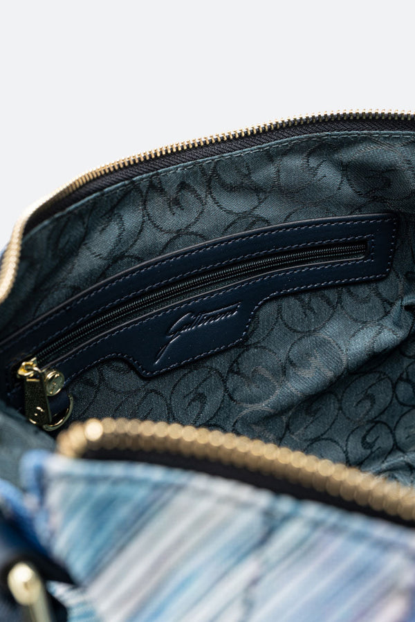 Maya Shoulder Bag Aquamarine-Blue