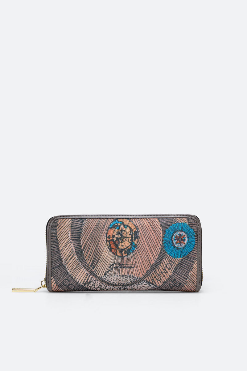 Maya Planetarium Wild Zip Wallet