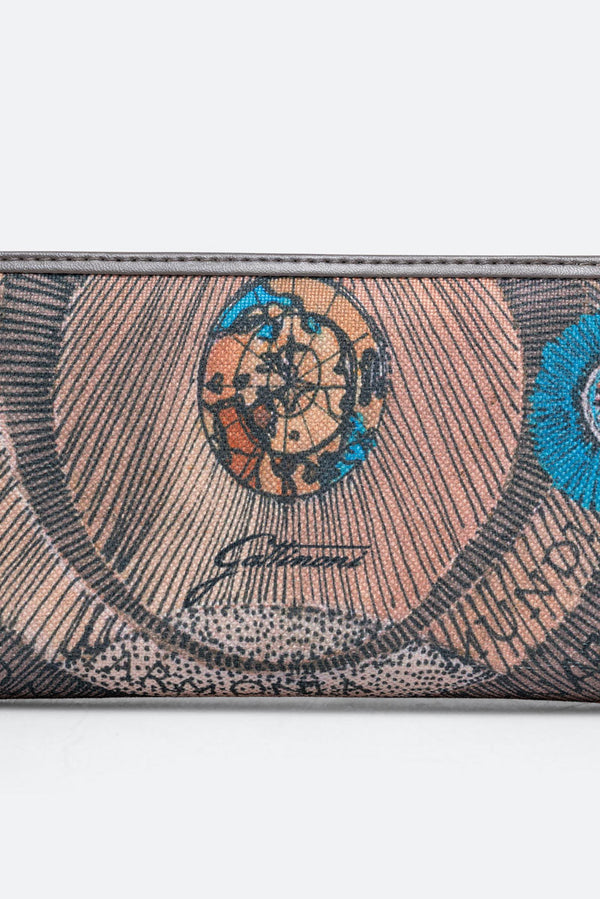 Maya Planetarium Wild Zip Wallet