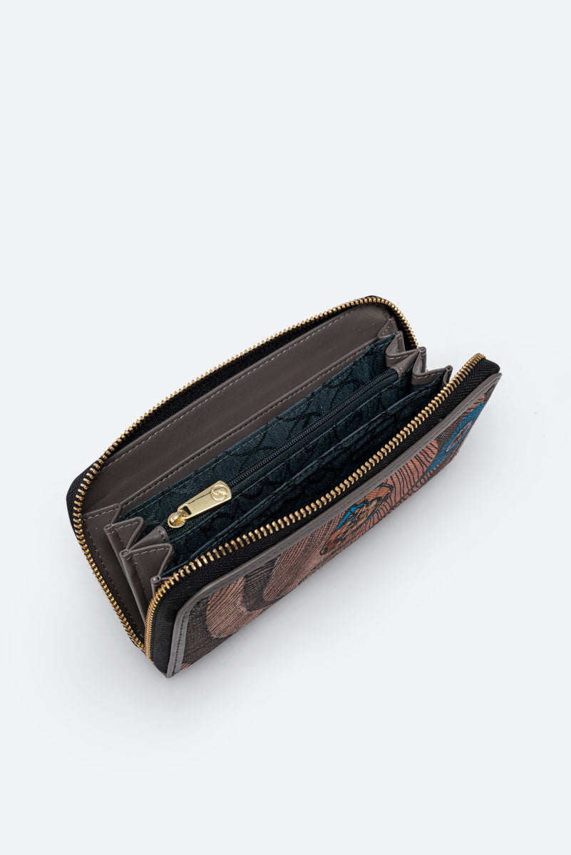 Maya Planetarium Wild Zip Wallet