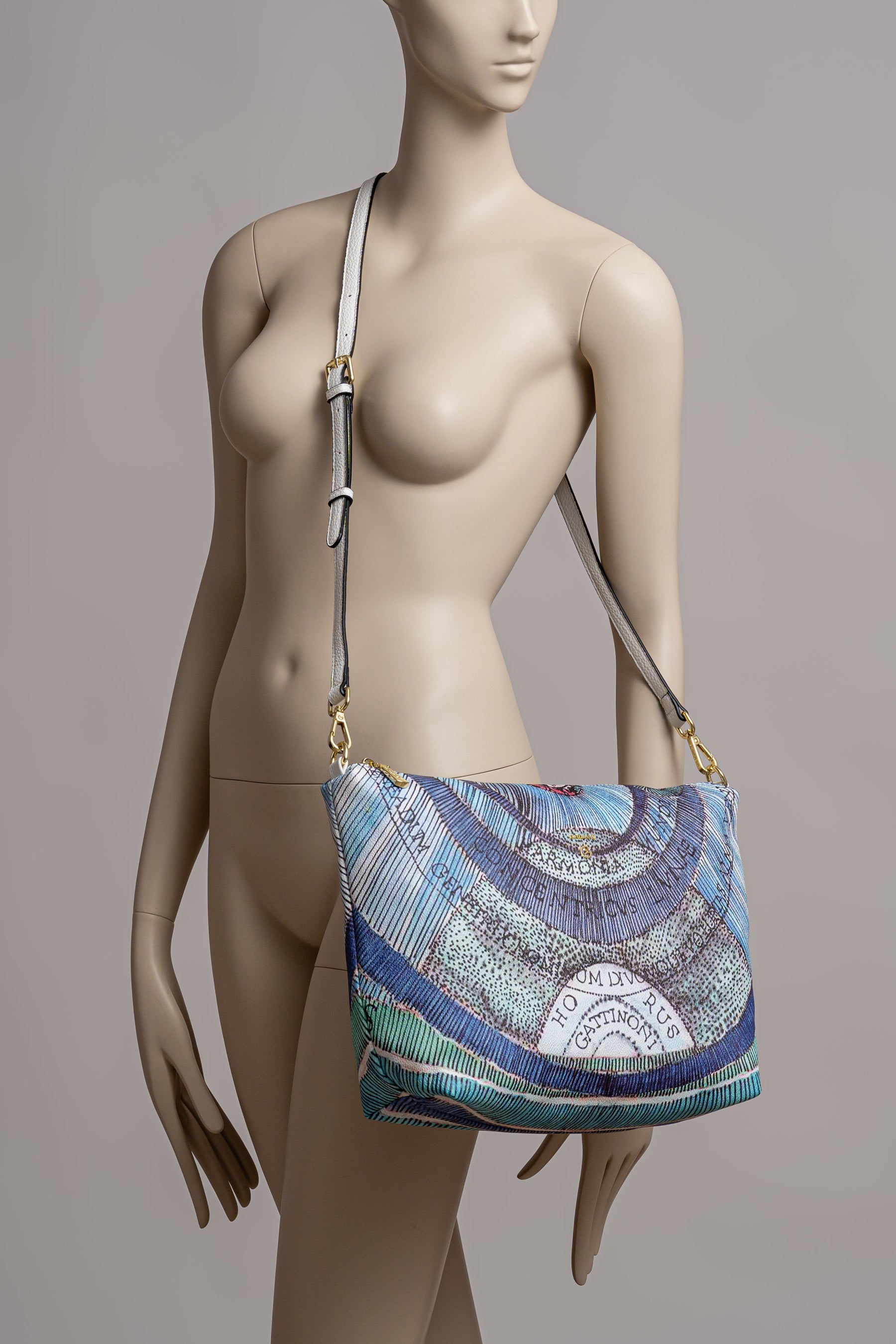 Reversible Bianca and Planetarium Aquamarine Large