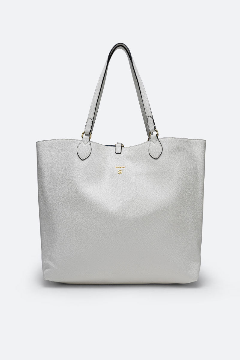 Plan.L D.Handle Reversibl PU/PVC White/Aquamarine
