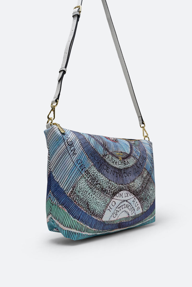 Reversible Bianca and Planetarium Aquamarine Large
