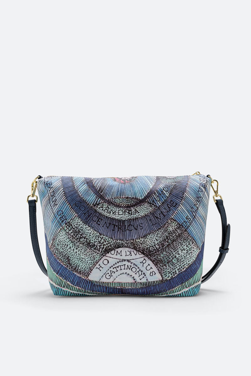 Reversible Navy and Planetarium Aquamarine Large