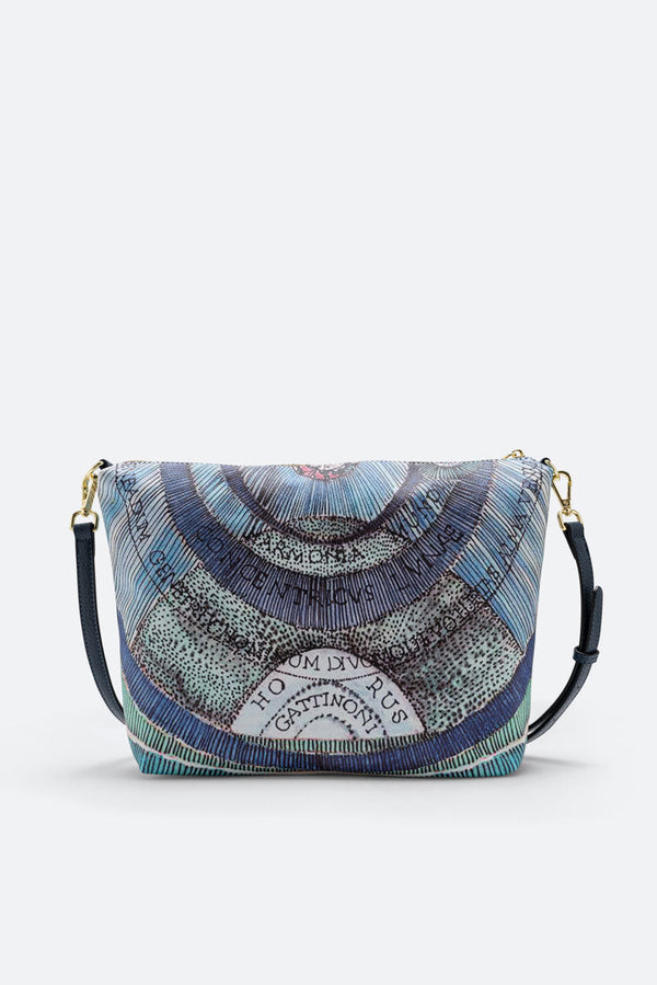 Reversible Navy and Planetarium Aquamarine Large