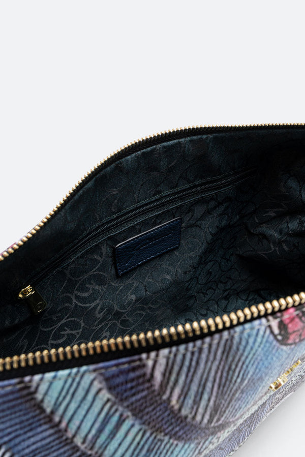 Reversible Navy and Planetarium Aquamarine Large