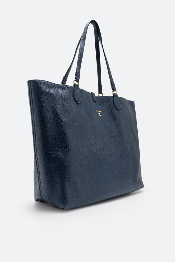 Reversible Navy and Planetarium Aquamarine Large