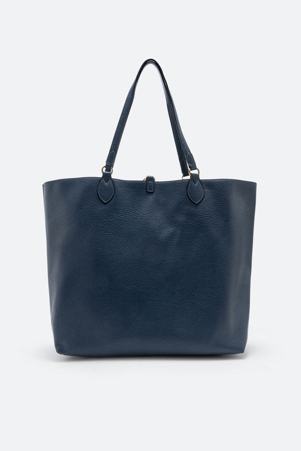 Reversible Navy and Planetarium Aquamarine Large