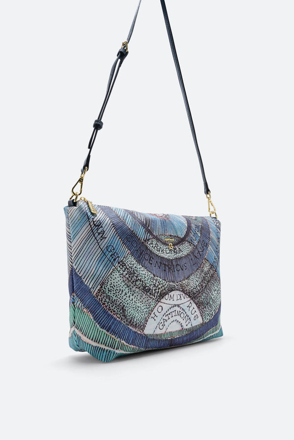 Reversible Navy and Planetarium Aquamarine Large