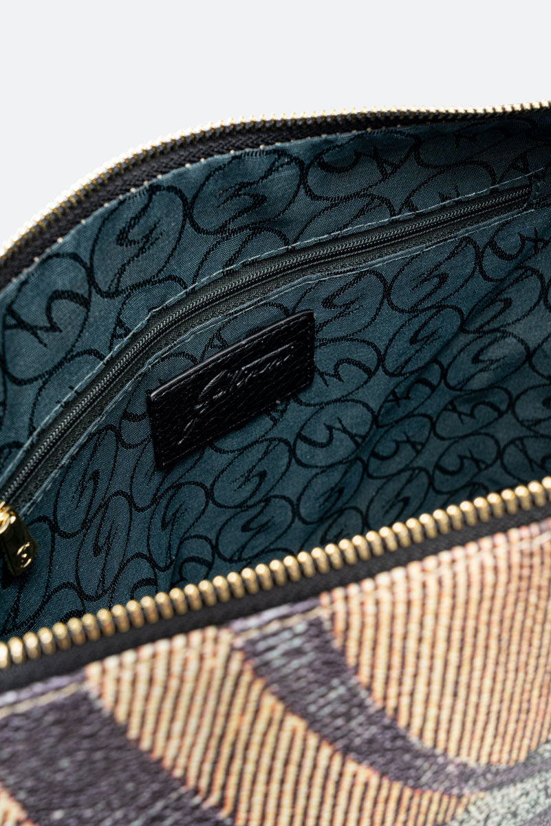 Planetarium Omkeerbare Schoudertas Zwart