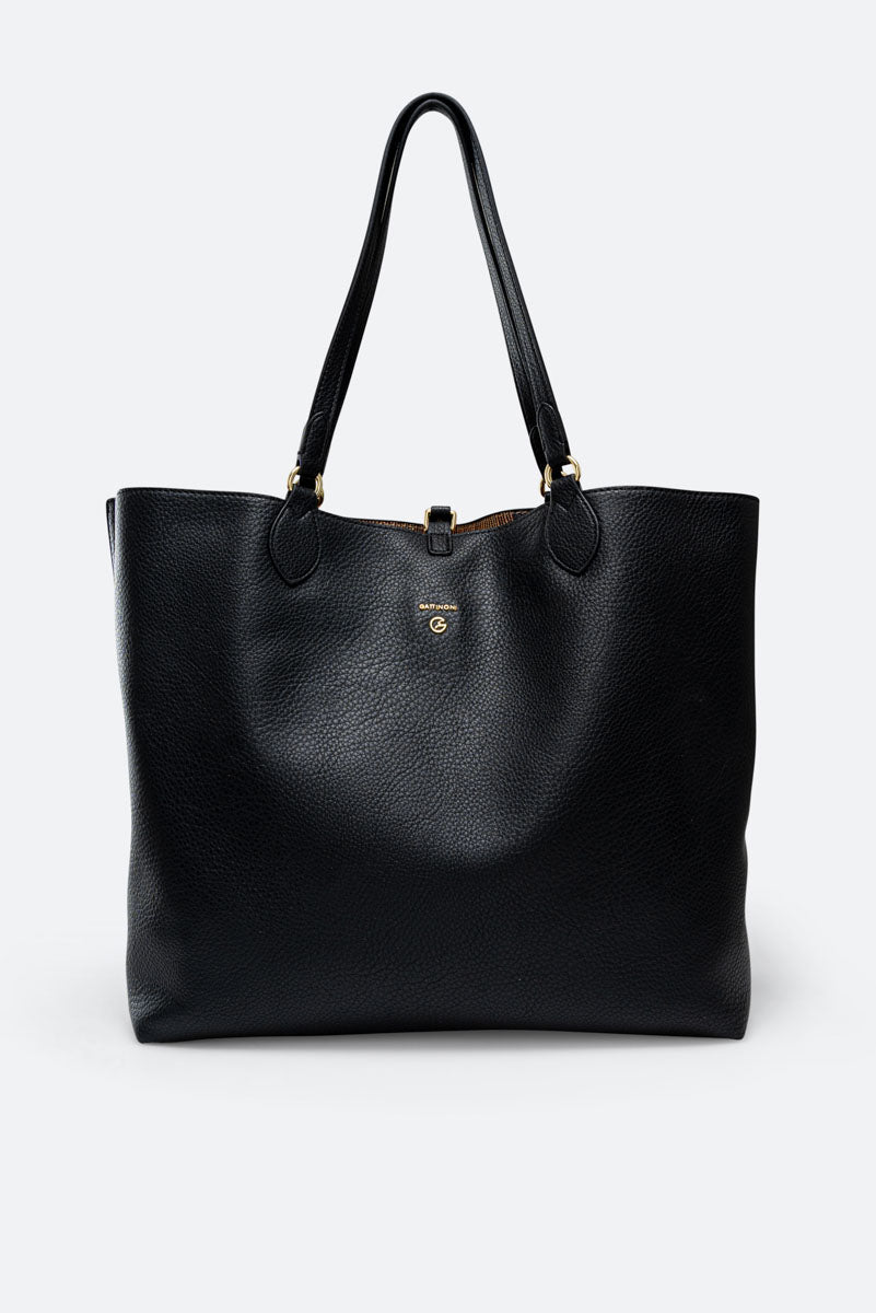 Plan.L D.Handle Reversibl PU/PVC Black/Classic Planetarium_Gattinoni