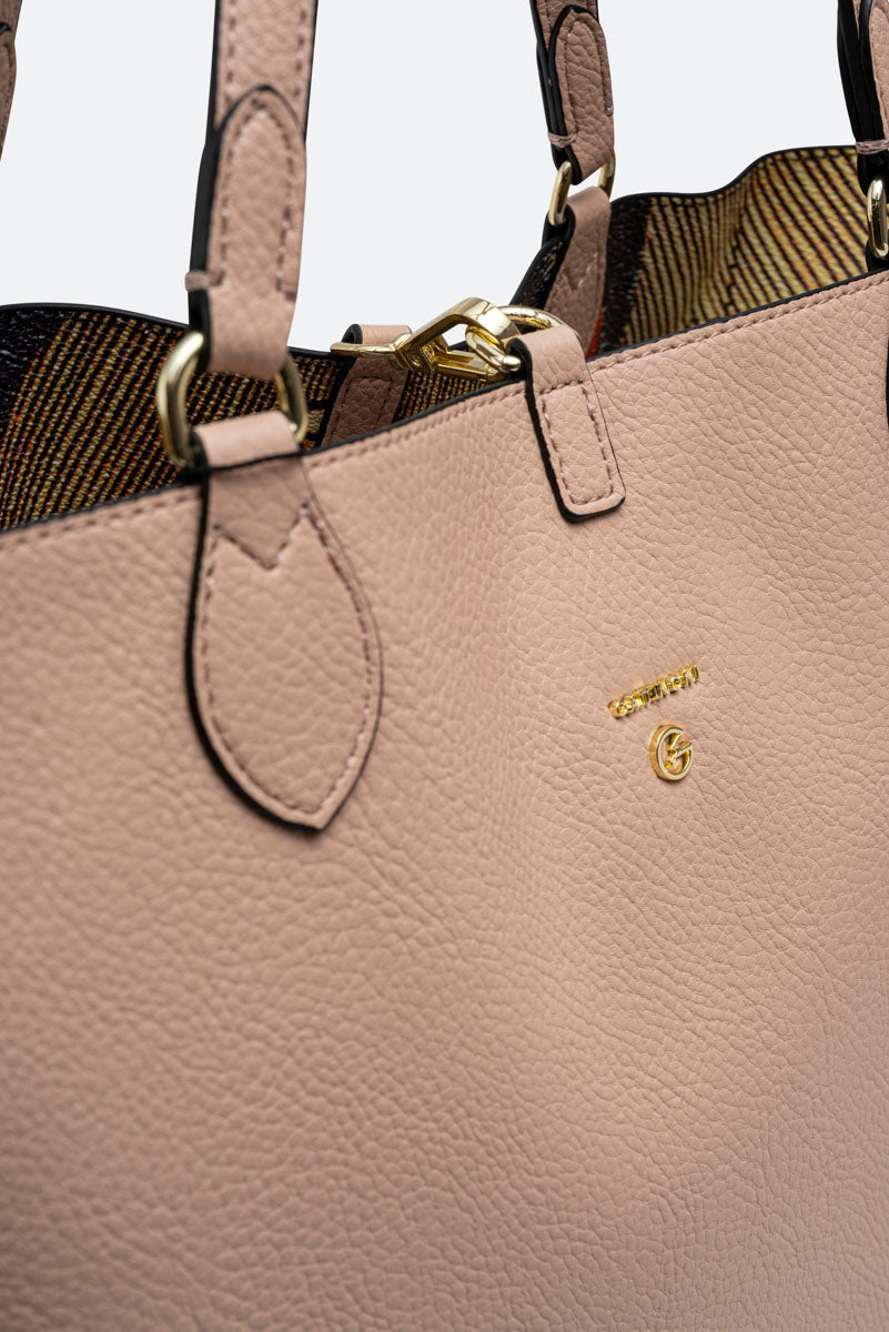 Planetarium Reversible Shoulder Bag Elsa Classic-Beige