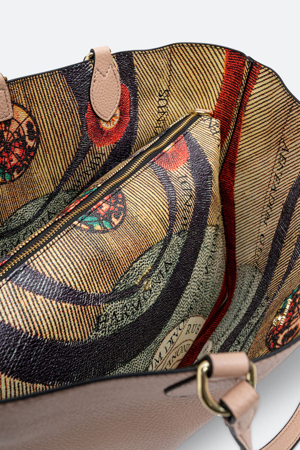 Planetarium Reversible Shoulder Bag Elsa Classic-Beige