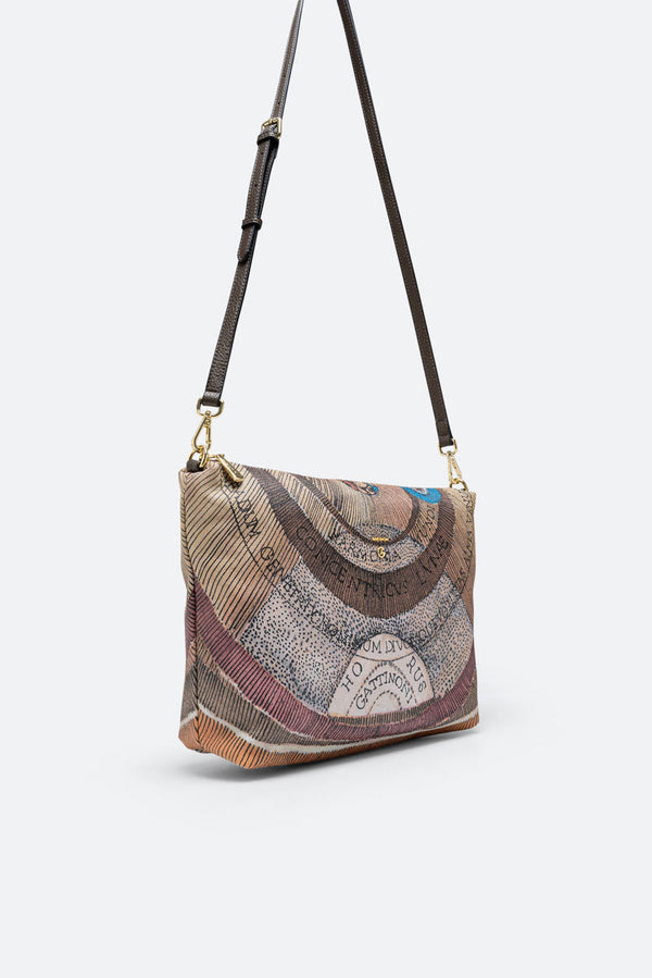 Planetarium Reversible Shoulder Bag Green