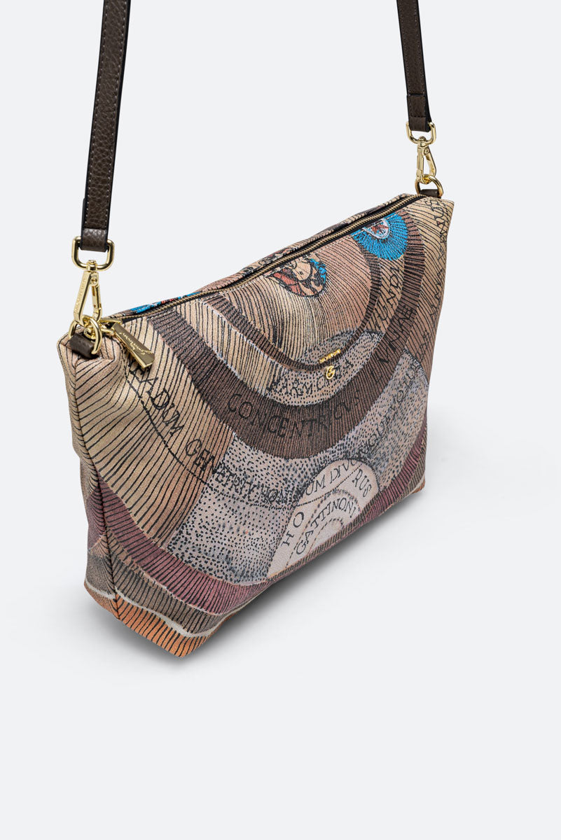 Planetarium Reversible Shoulder Bag Green
