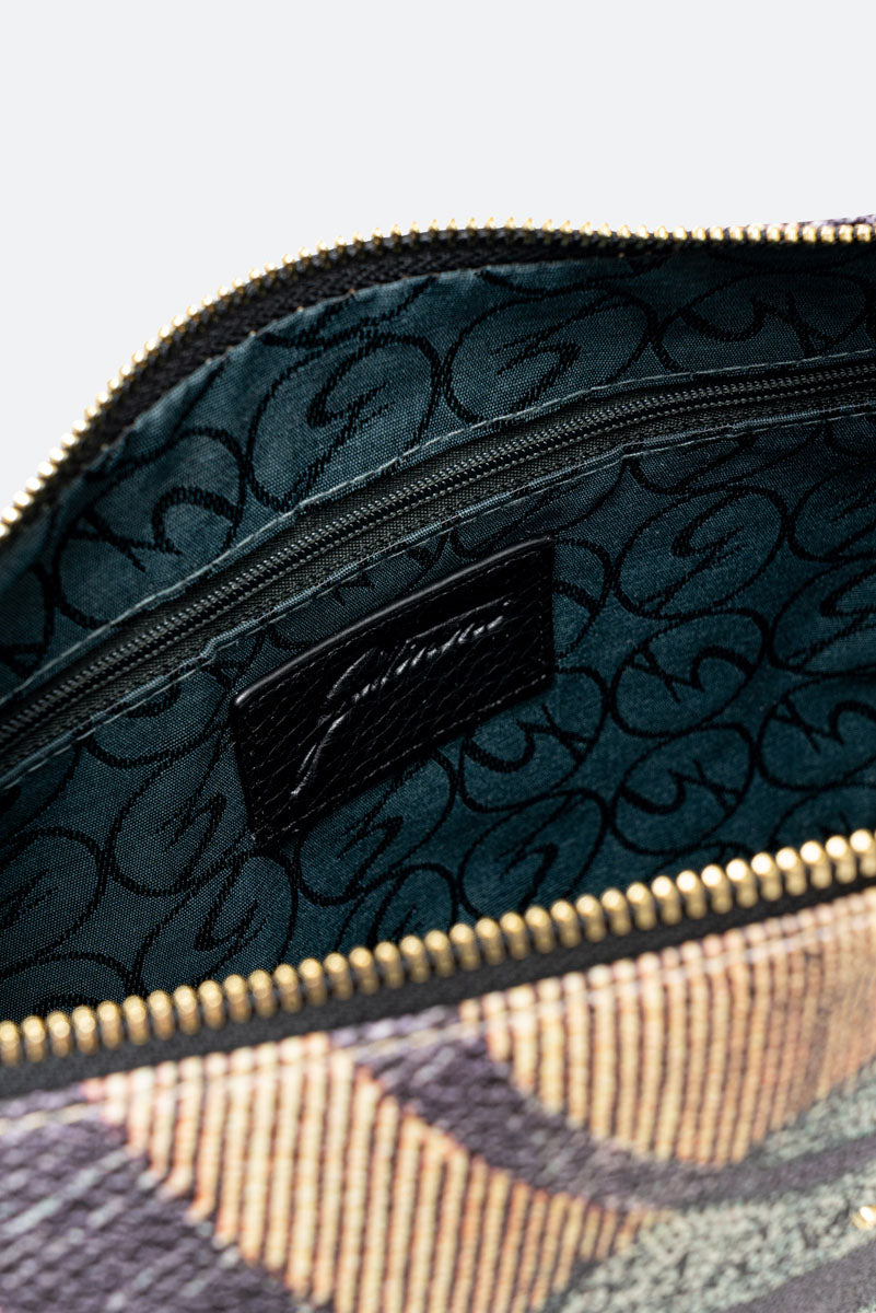 Small Shoulder Bag Planetarium Reversible Black