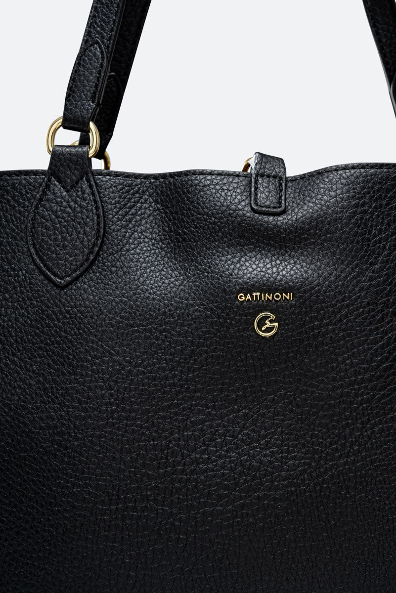 Small Shoulder Bag Planetarium Reversible Black