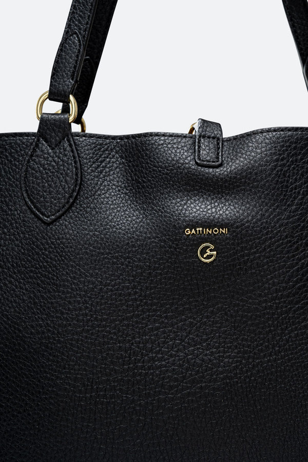 Small Shoulder Bag Planetarium Reversible Black