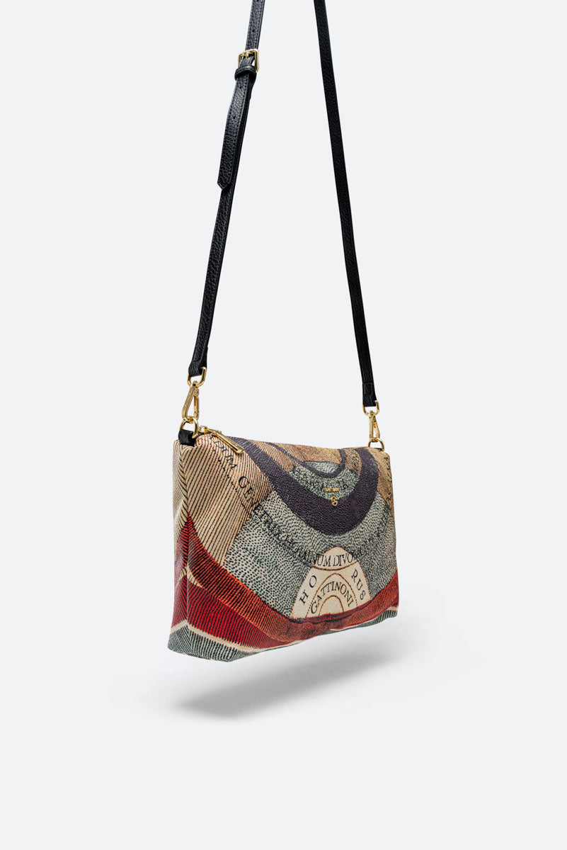 Small Shoulder Bag Planetarium Reversible Black