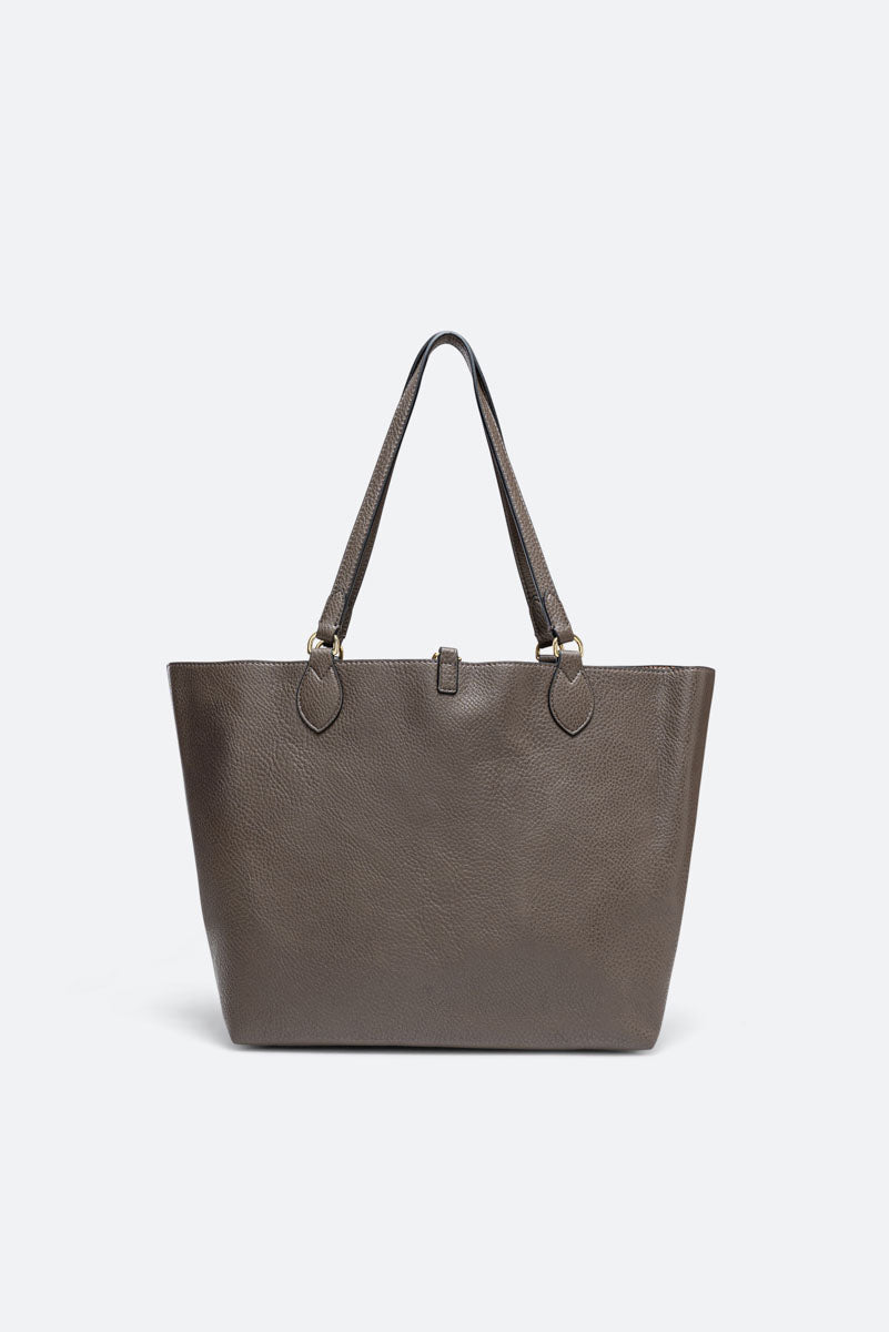 Borsa a spalla piccola Planetarium Reversible Verde