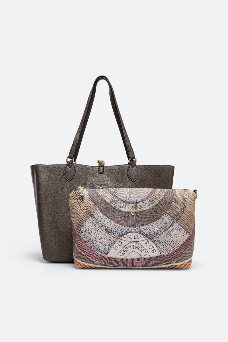 Small Shoulder Bag Planetarium Reversible Green