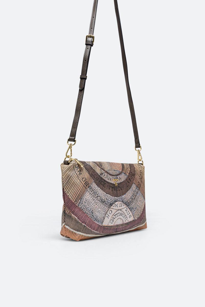 Small Shoulder Bag Planetarium Reversible Green