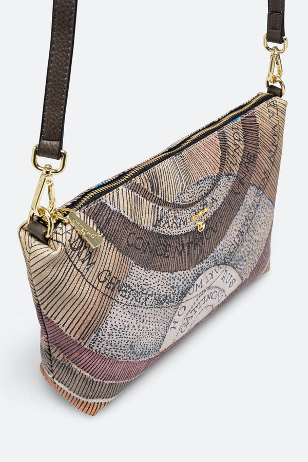 Small Shoulder Bag Planetarium Reversible Green