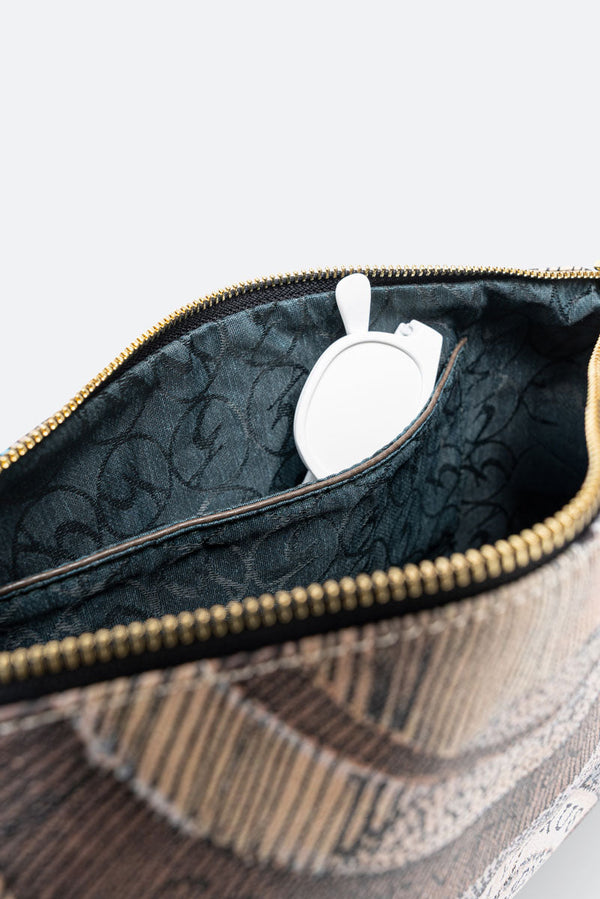 Small Shoulder Bag Planetarium Reversible Green