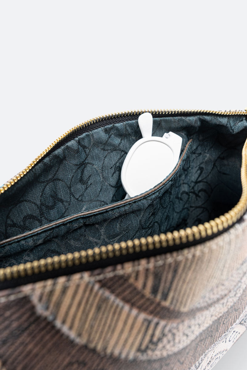 Small Shoulder Bag Planetarium Reversible Green