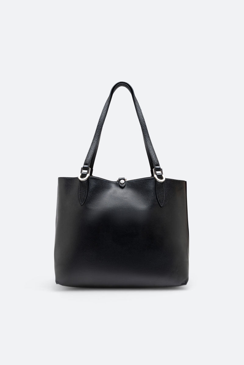 Small Reversible Shoulder Bag Planetarium Black