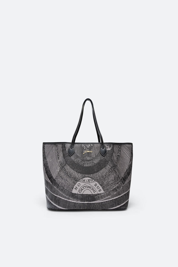Large Shopping Bag Planetarium Monochrome