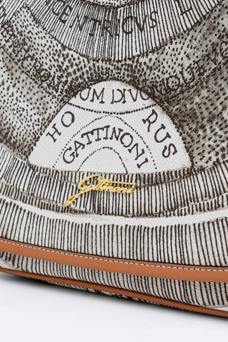 Shoulder bag with flap Planetarium Ink