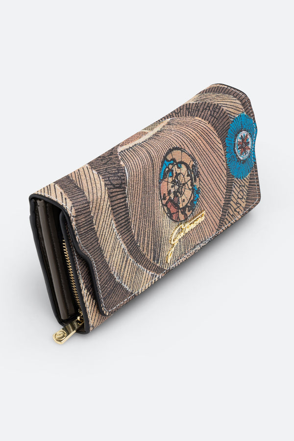 Planetarium Wild Wallet with Flap