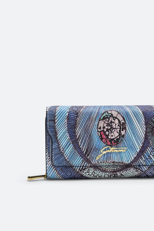 Large Wallet Planetarium Aquamarine