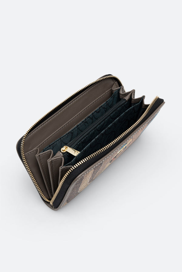 Planetarium Wild Zip Wallet