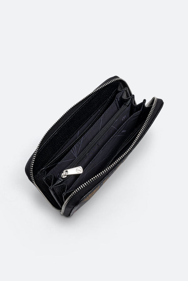 Planetarium Black Zip Wallet