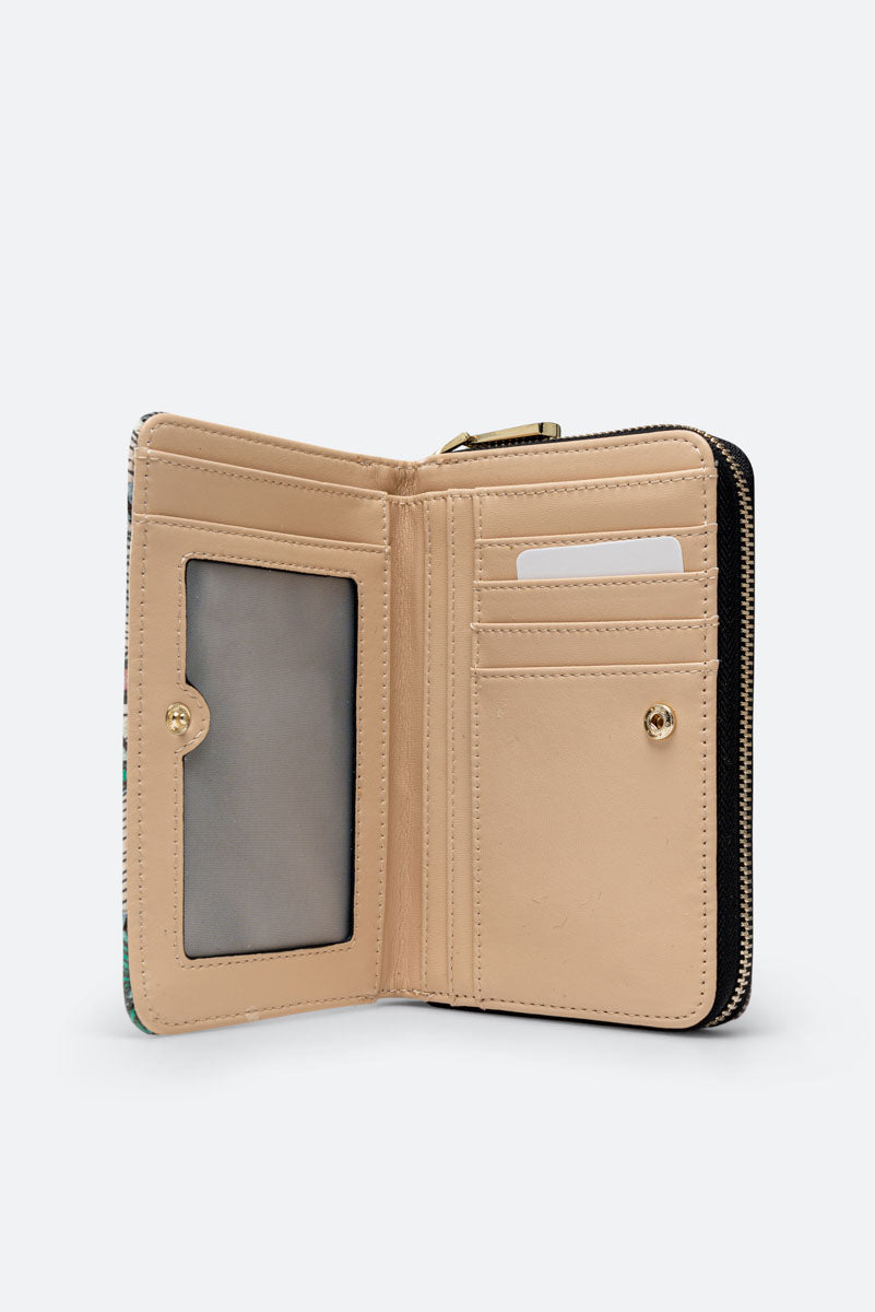 Portemonnee met Flap Planetarium Aquarel