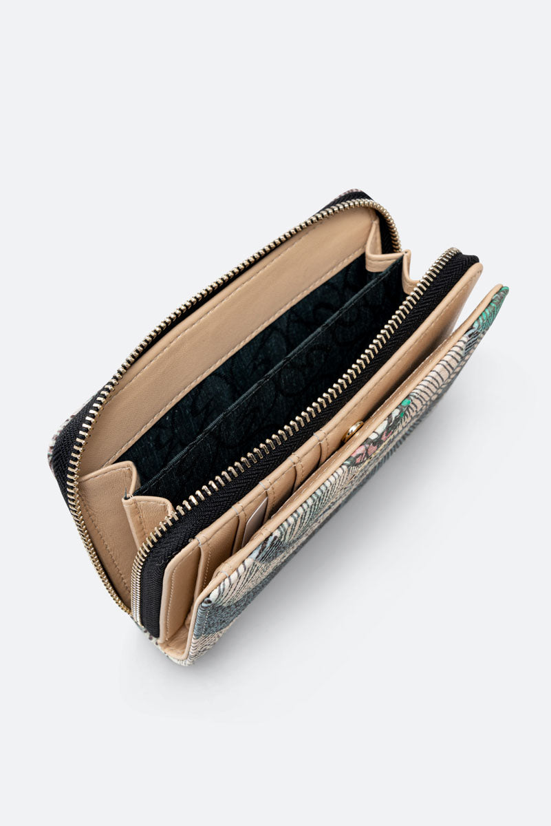 Portemonnee met Flap Planetarium Aquarel