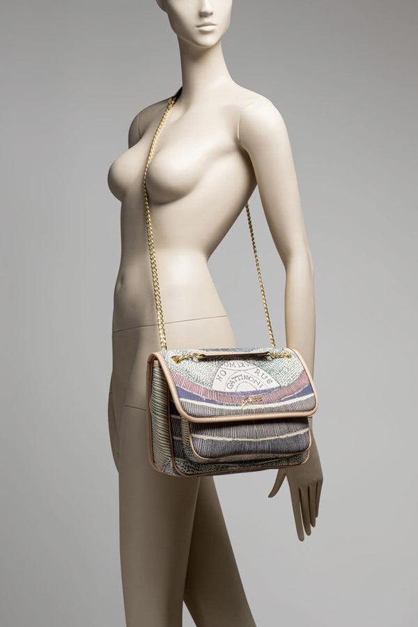 Flap Crossbody Planetarium Watercolor Large