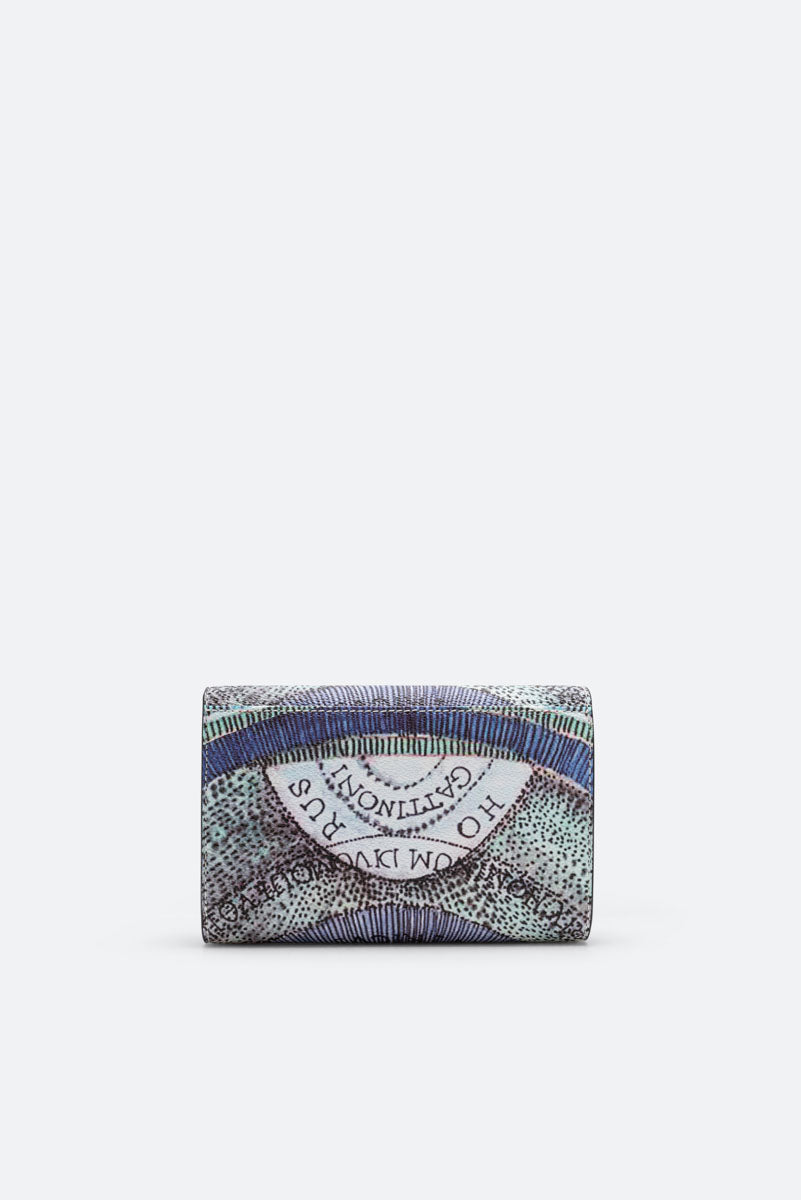 Medium Wallet Planetarium Aquamarine